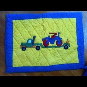 Child’s twin bedding (quilt, sham, valance)
